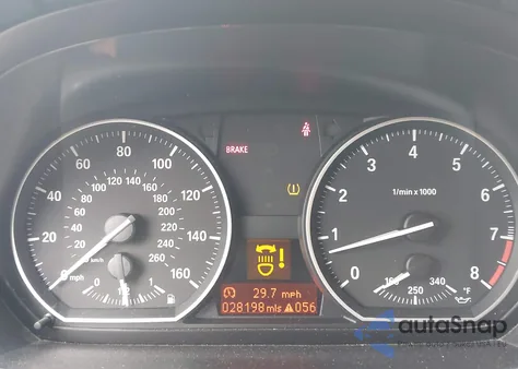 2008 BMW 135I из США, поврежденный, VIN WBAUN93528VE94293